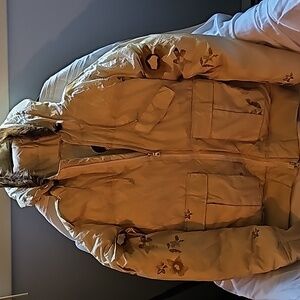 Holden snowboard puffer jacket, size M womens, down filled